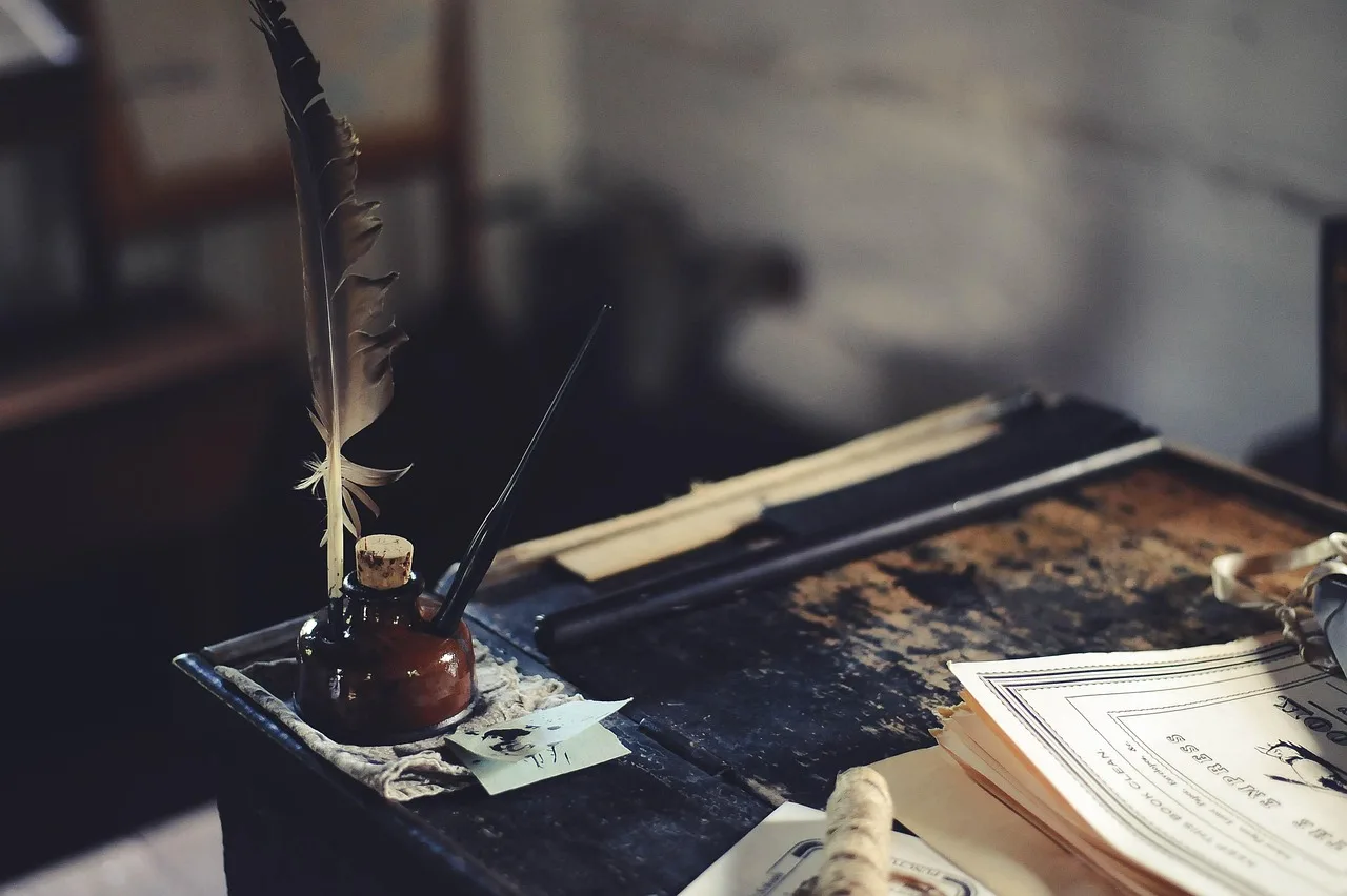 desk, ink, feather, quill, pen, education, paper, table, vintage, workplace, writing, author, writer, documents, quill, pen, education, writing, writing, writing, writing, writing, author, writer, writer, writer, writer. Law firm content marketing trends: provenance, proof and human authorship